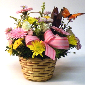 Large Flower Basket Arrangement