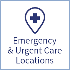 Emergency and urgent care locations